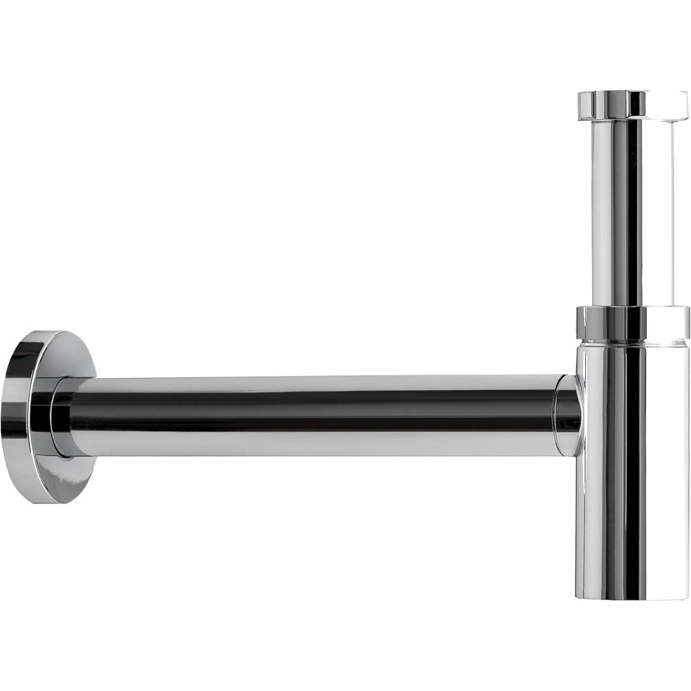 Sifone d'arredo tondo per lavabo Jolly cromato Ø32 x 250 mm -1"1/4 — OMP - HD casa
