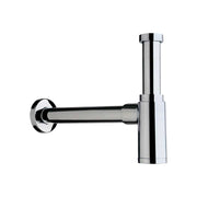 Sifone d'arredo tondo per lavabo Maomao tea cromato 1"1/4 - Ø32 x 250 mm — OMP - HD casa