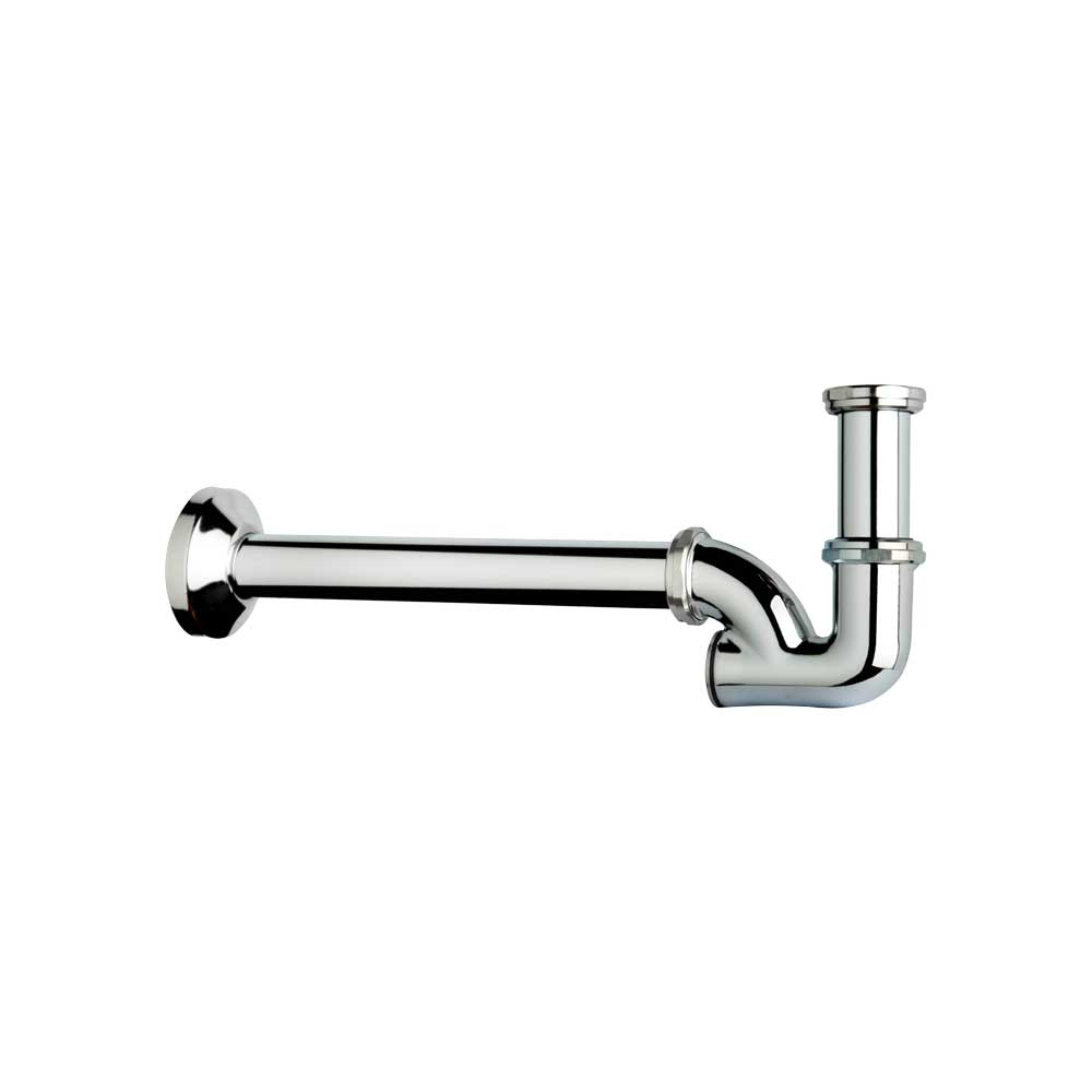 Sifone per lavabo e bidet ad u con ispezione posteriore Europa tea 1" - Ø26 x 250 mm — OMP - HD casa
