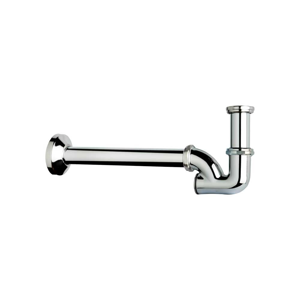 Sifone per lavabo e bidet ad u con ispezione posteriore Europa tea 1"1/4 - Ø32 x 250 mm — OMP - HD casa