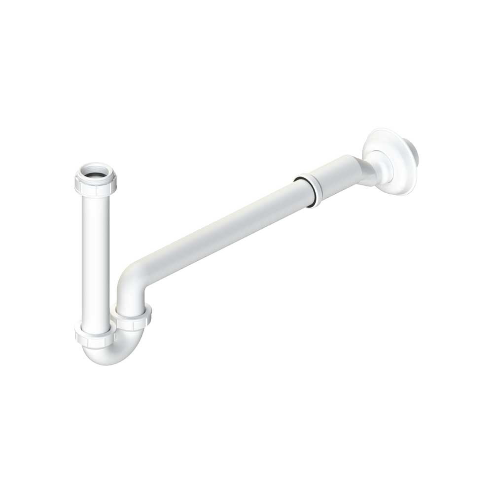 Sifone per lavabo e bidet autopulente con eccentrico 1"-1"1/4 x Ø32-40 mm — L.B. Plast - HD casa