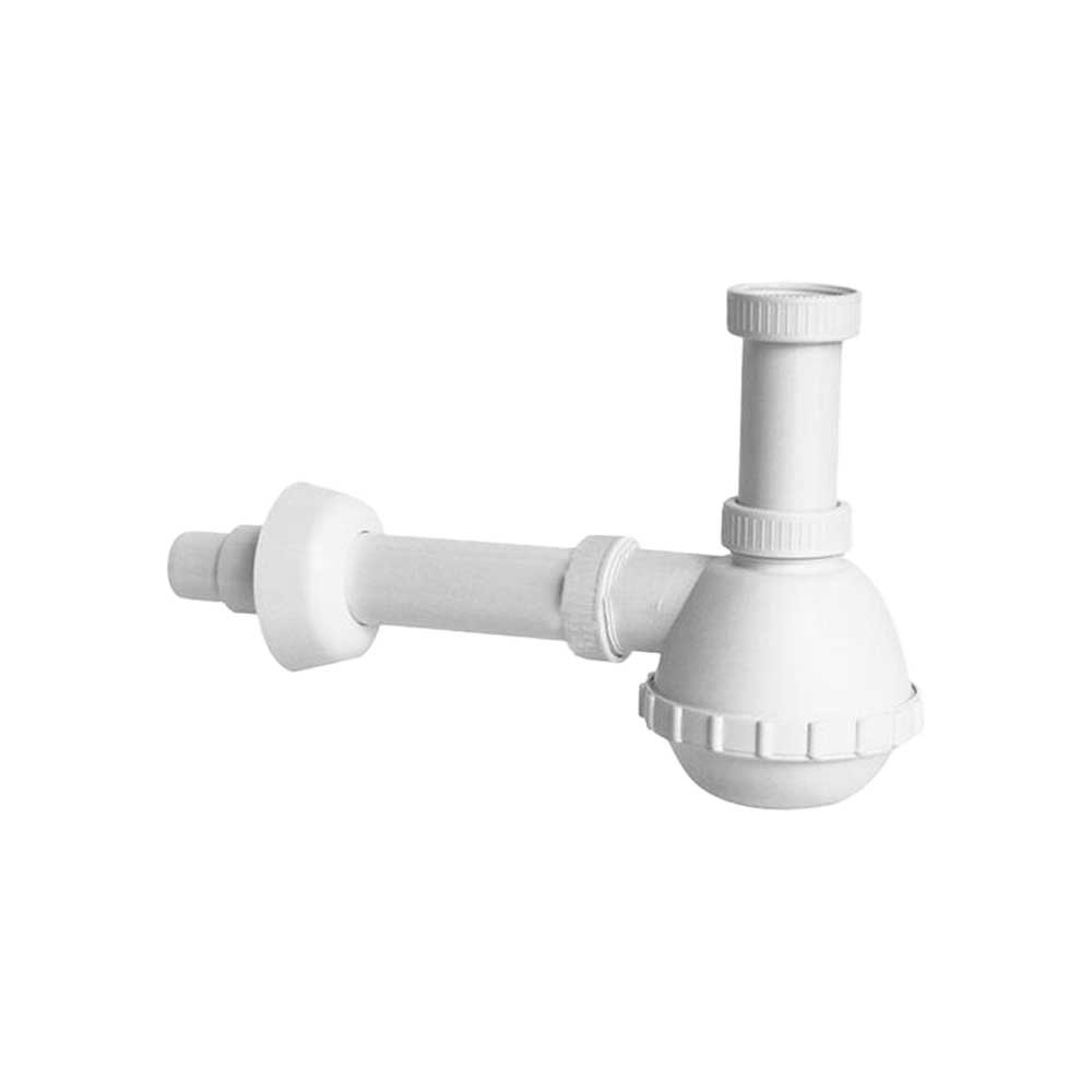 Sifone per lavello cucina a 1 via Francia 1"1/2 x Ø32/40 mm - HD casa