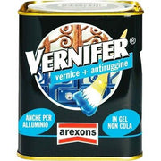 Smalto antiruggine satinato Vernifer 750 ml - grigio ferro — Arexons - HD casa