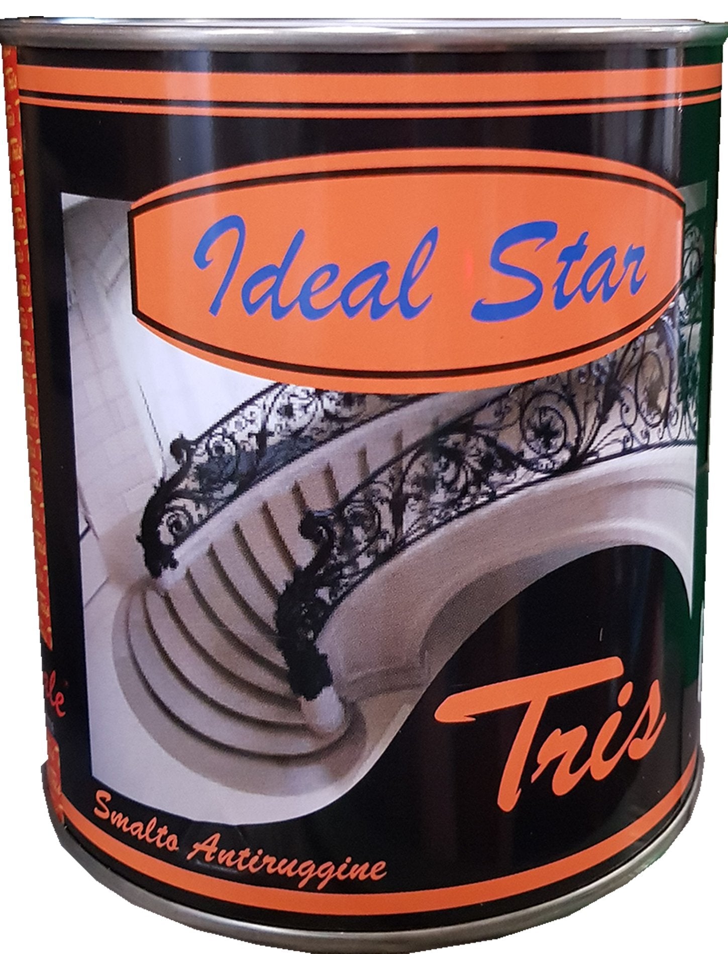 Smalto antiruggine Tris Cardinale 0,750 lt - rosso india - HD casa