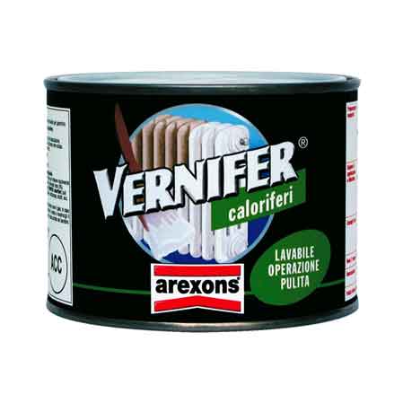 Smalto per caloriferi Vernifer 500 ml - bianco satinato — Arexons - HD casa