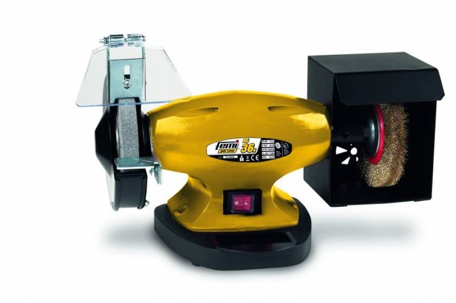Smerigliatrice e pulitrice da banco bg 36N' Ø 150 - 450 watt — FEMI - HD casa