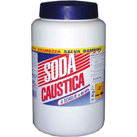 Soda caustica a scaglie 1 kg - HD casa