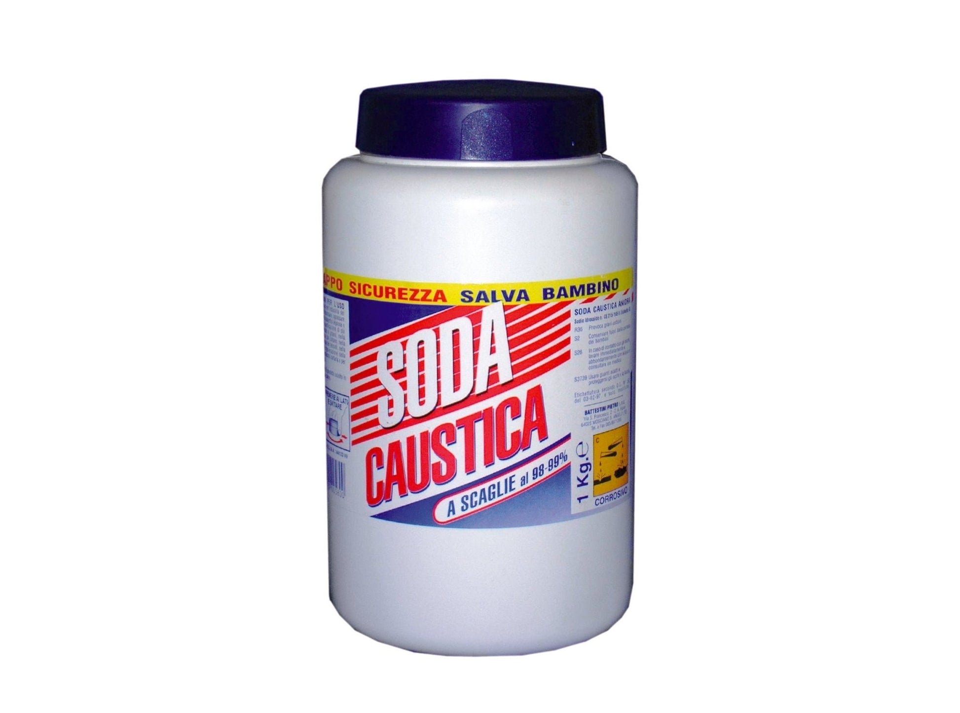 Soda caustica a scaglie 1 kg - HD casa