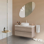 Specchiera ovale cm. 120X60 - HD casa