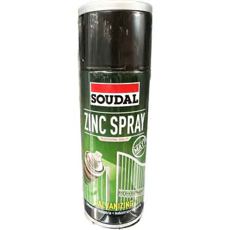 Spray zincante a freddo Soudal 400 ml - HD casa