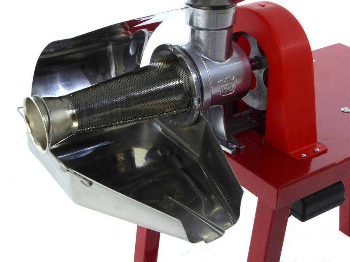 Spremipomodoro con banchetto Inox 330 watt — MADE IN Italy - HD casa