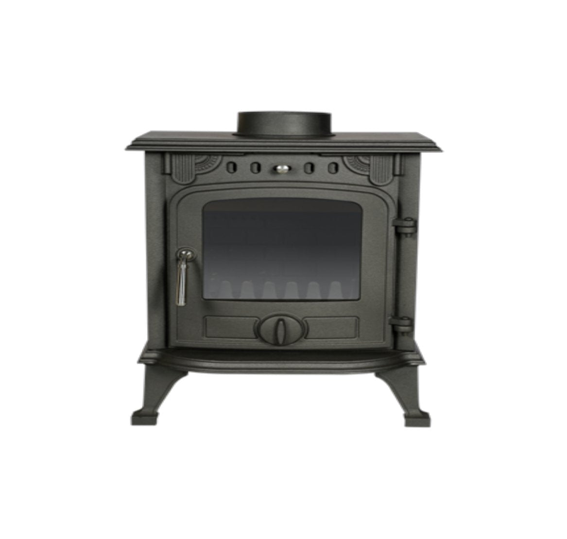 Stufa a legna in ghisa Vesuvio ideal star 438x324x609h mm — Cardinale - HD casa