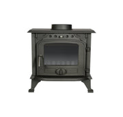 Stufa a legna in ghisa Vesuvio ideal star 438x324x609h mm — Cardinale - HD casa