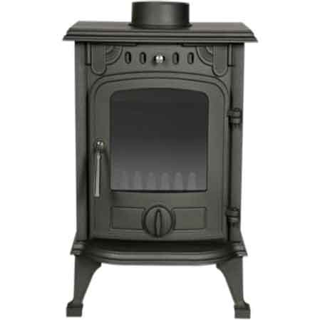 Stufa a legna in ghisa Vesuvio ideal star 438x324x609h mm — Cardinale - HD casa