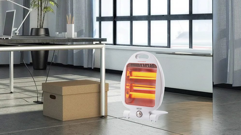 Stufa alogena 2 candele 800 watt — Cardinale - HD casa