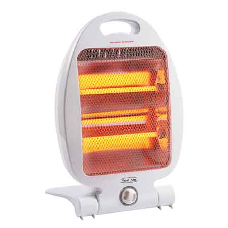 Stufa alogena 2 candele 800 watt — Cardinale - HD casa
