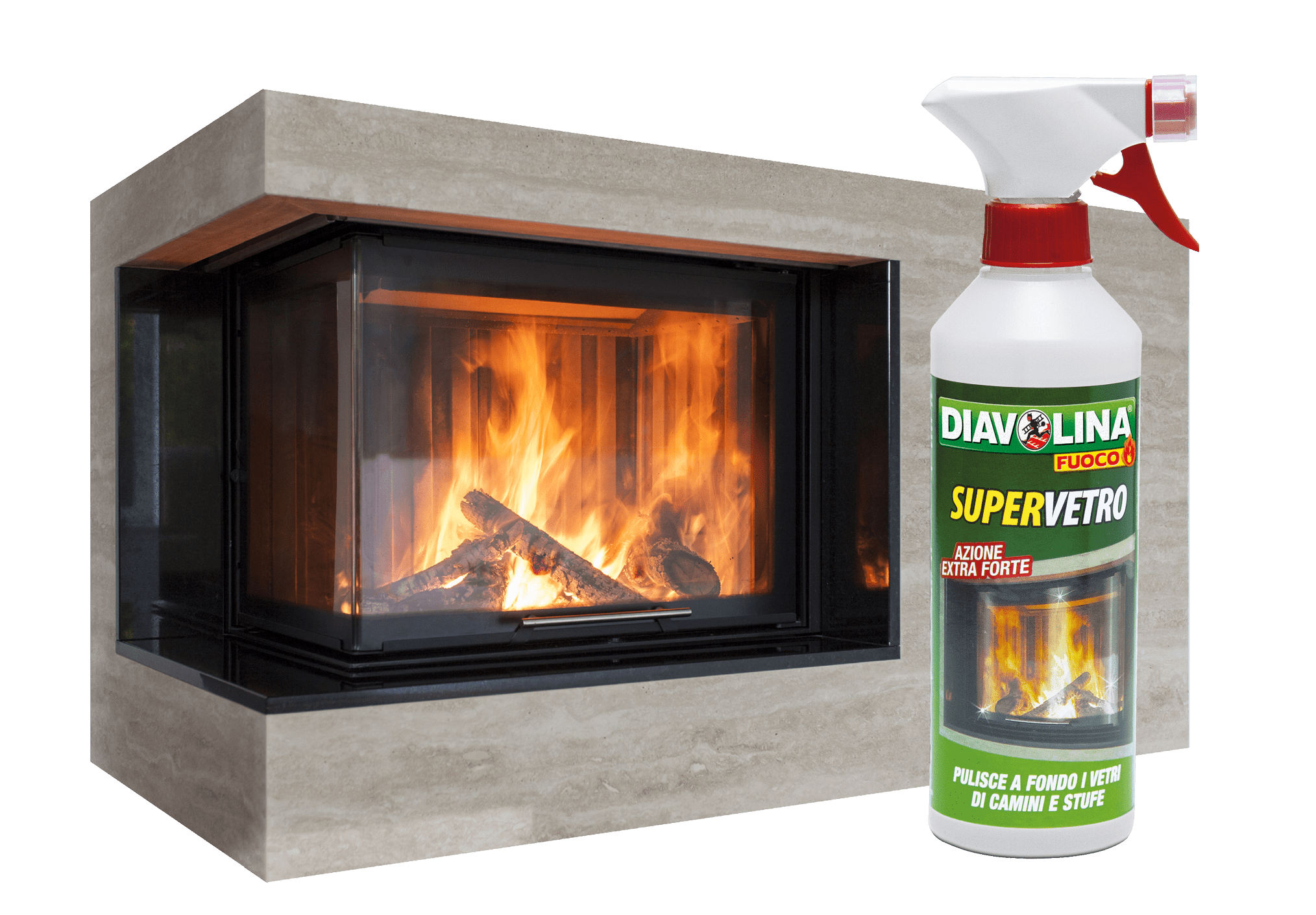 Supervetro Diavolina 500 ml - spray - HD casa