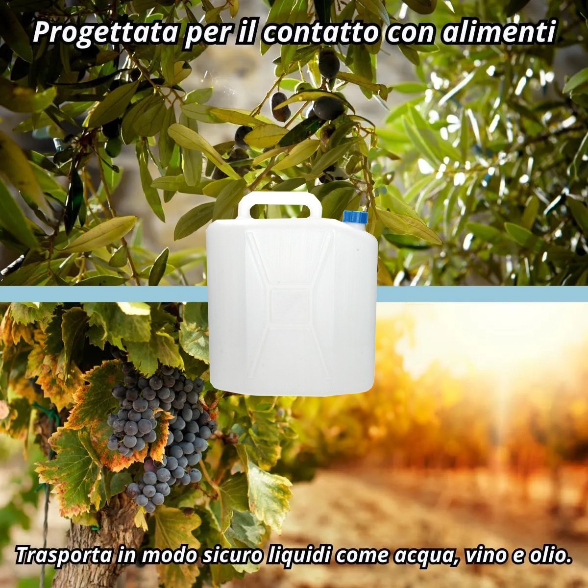 Tanica per alimenti 25 lt - HD casa