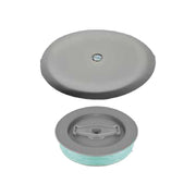 Tappo ad espansione pesante per sifoni a pavimento con piattello e vite Ø100 mm — MADE IN Italy - HD casa