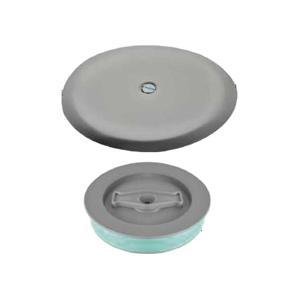 Tappo ad espansione pesante per sifoni a pavimento con piattello e vite Ø100 mm — MADE IN Italy - HD casa