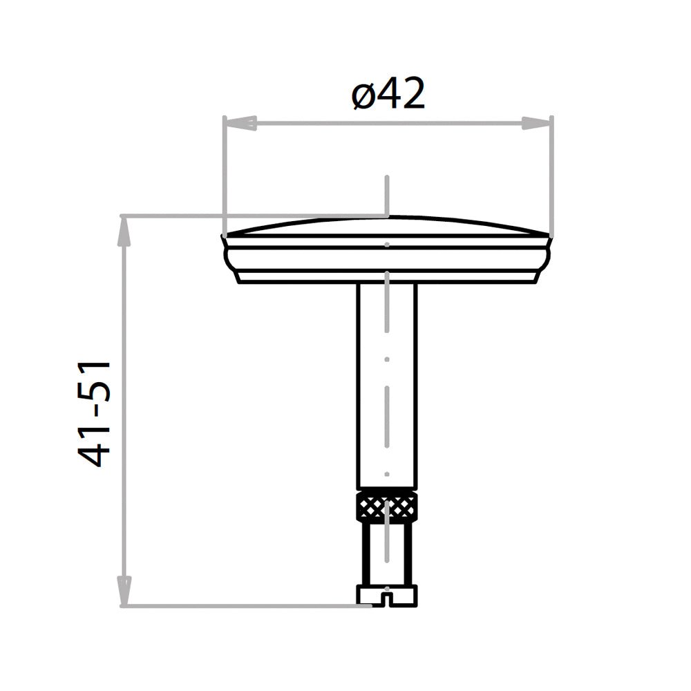 Tappo per colonna vasca Ø42 mm - HD casa