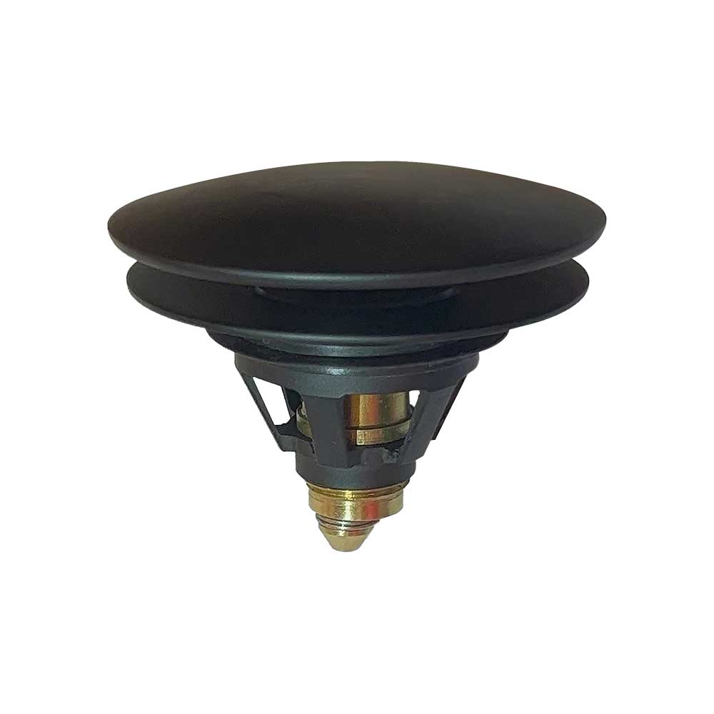 Tappo saltarello universale click clack nero opaco ottone - HD casa