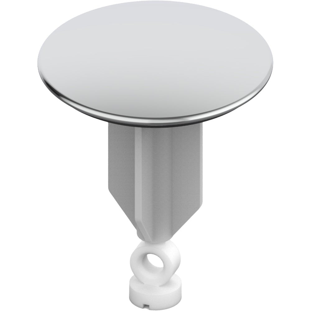 Tappo salterello copripiletta in ottone cromato 1" - Ø 63 mm - HD casa