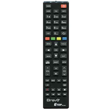 Telecomando TV '6 top brands — Bravo - HD casa
