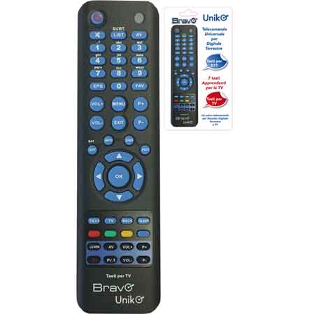 Telecomando TV Uniko — Bravo - HD casa