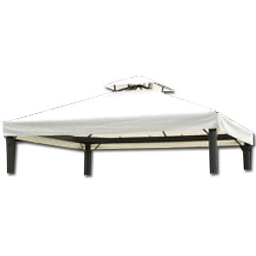 Telo di ricambio GAZEBO 3x3mt con airvent colore bianco - HD casa