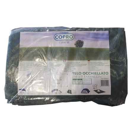 Telo occhiellato in PVC 5x5 mt - HD casa
