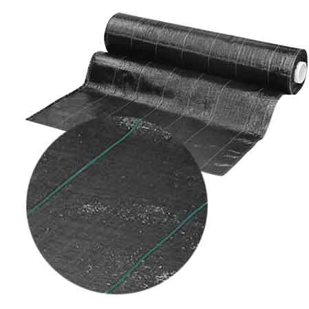 Telo per pacciamatura nero Cardinale h 1,5 (piegata h. 1,5 mt) x 10 mt - HD casa