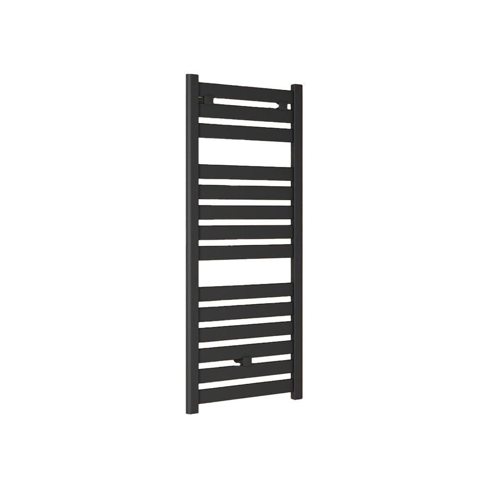 Termoarredo Capri diritto nero opaco H.1150 x L.500 x Int.450 — Lazzarini - HD casa