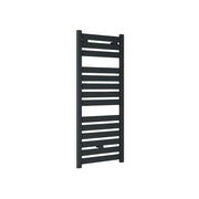 Termoarredo Capri diritto nero opaco H.1420 x L.500 x Int.450 — Lazzarini - HD casa