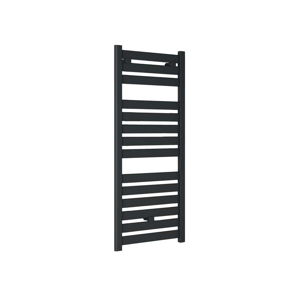 Termoarredo Capri diritto nero opaco H.1420 x L.500 x Int.450 — Lazzarini - HD casa