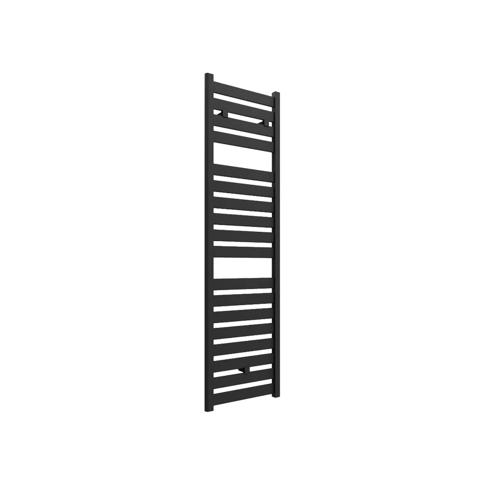 Termoarredo Capri diritto nero opaco H.1420 x L.500 x Int.450 — Lazzarini - HD casa