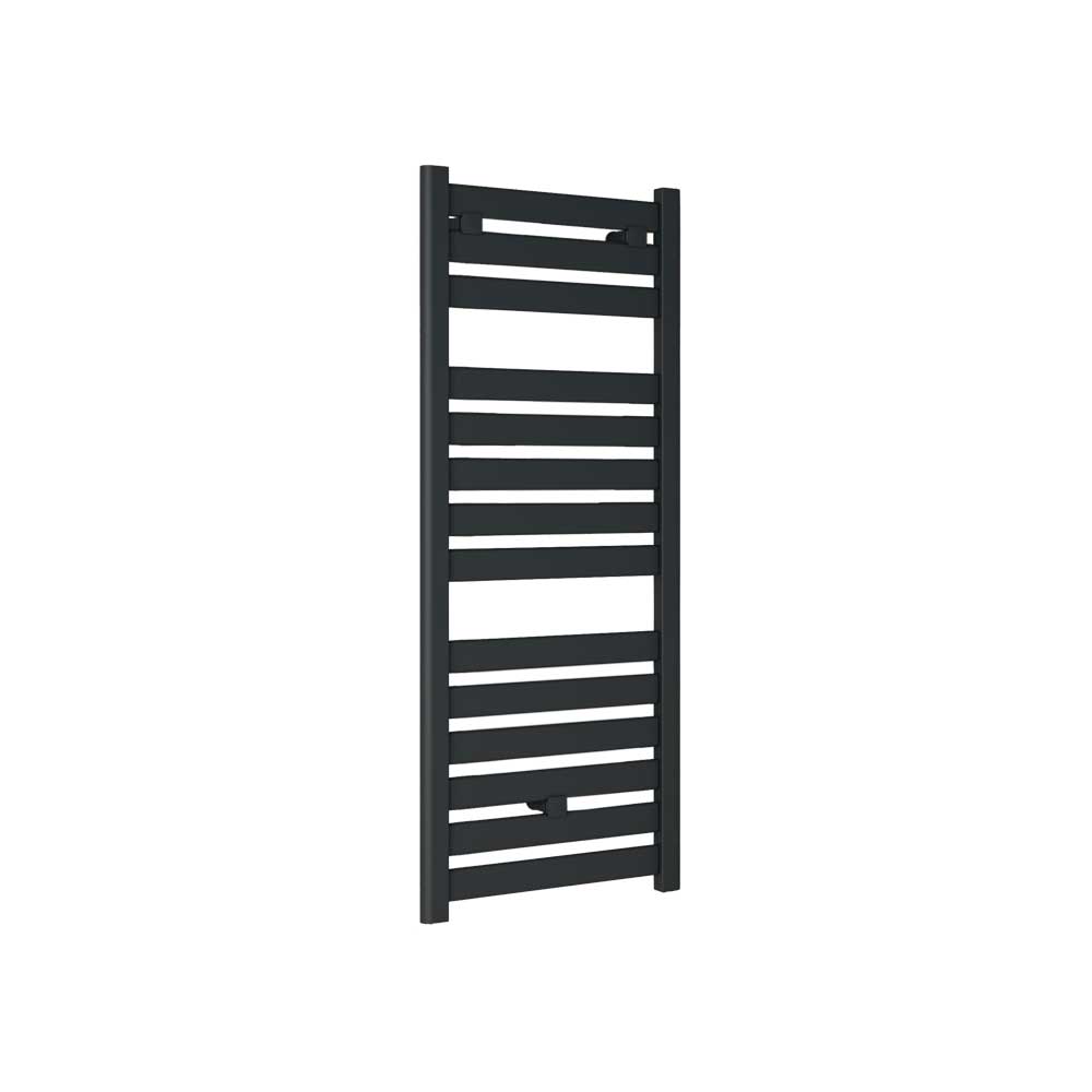 Termoarredo Capri diritto nero opaco H.719 x L.500 x Int.450 — Lazzarini - HD casa