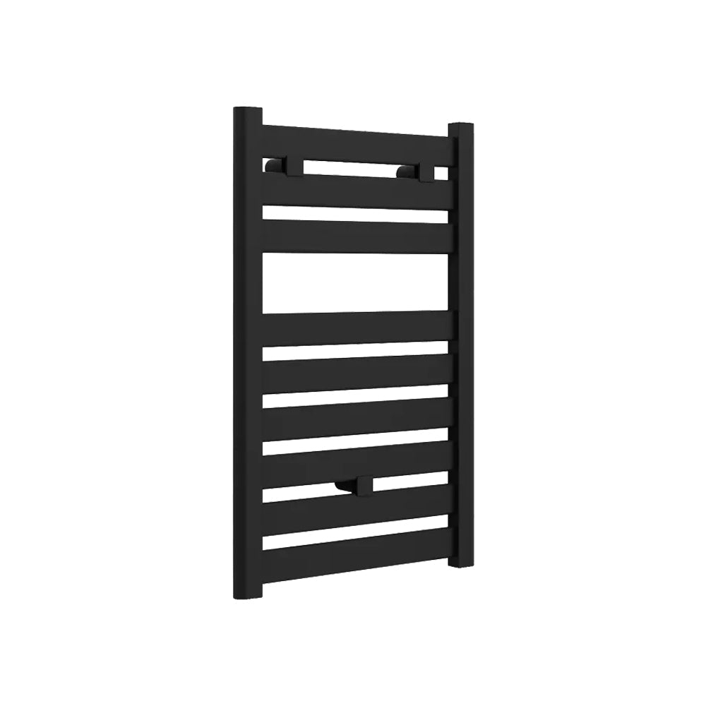 Termoarredo Capri diritto nero opaco H.719 x L.500 x Int.450 — Lazzarini - HD casa