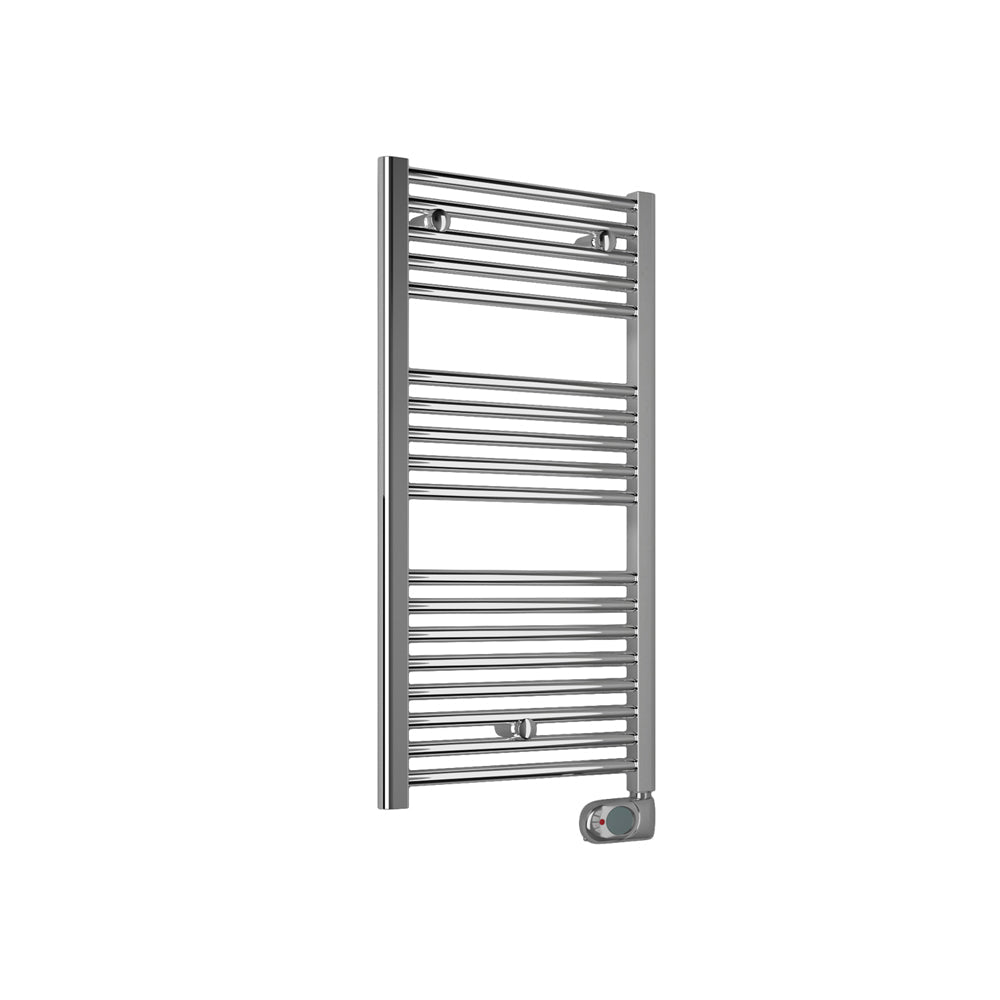 Termoarredo elettrico cortina EVO" cromo H.920 x L.480 mm — Lazzarini - HD casa