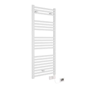 Termoarredo Lazzarini mod. E - Bormio 1200x500 500W con termostato elettronico bianco - HD casa