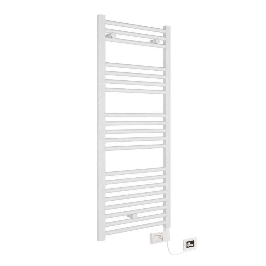 Termoarredo Lazzarini mod. E - Bormio 1200x500 500W con termostato elettronico bianco - HD casa