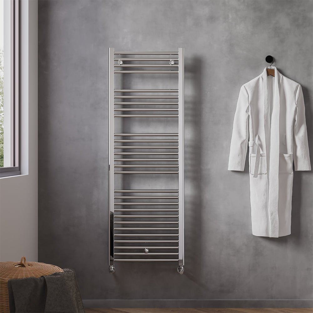 Termoarredo Sanremo diritto cromo H.1420 x L.450 x I.400 — Lazzarini - HD casa