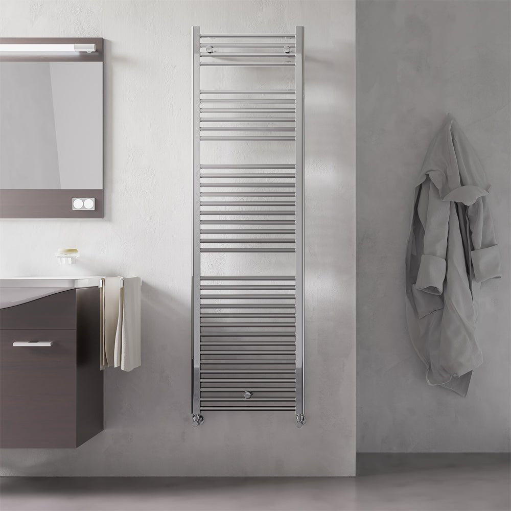 Termoarredo Sanremo diritto cromo H.1703 x L.450 x I.400 — Lazzarini - HD casa