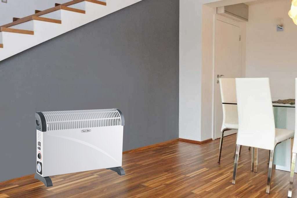 Termoconvettore ventilato & timer 750/1250/2000 watt — Cardinale - HD casa
