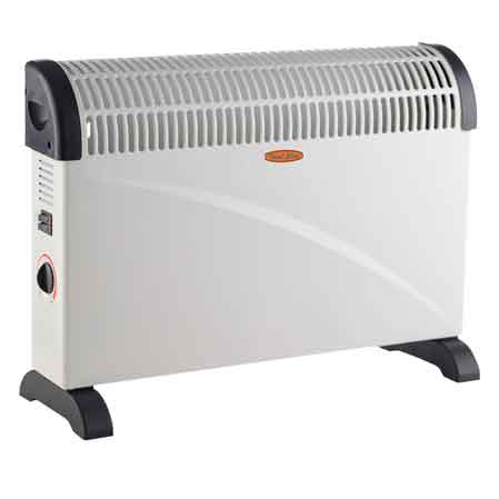 Termoconvettore ventilato & timer 750/1250/2000 watt — Cardinale - HD casa