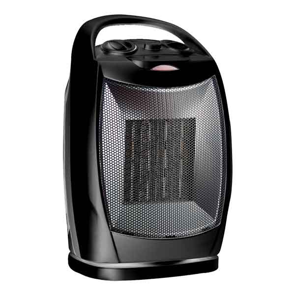 Termoventilatore ceramico orientabile 750/1500 watt — Cardinale - HD casa