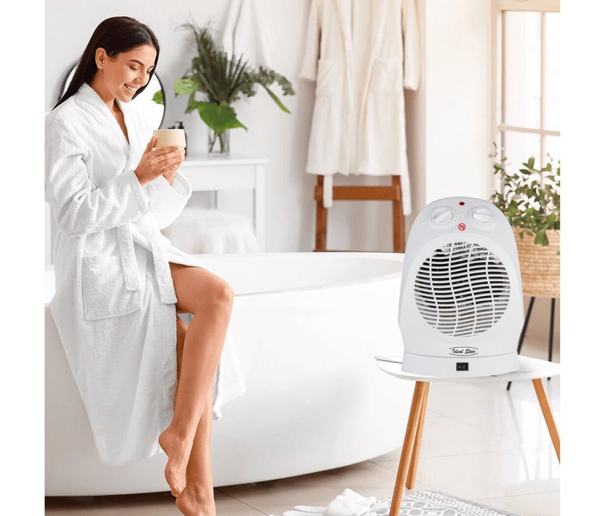 Termoventilatore orientabile 1000/2000 watt — Cardinale - HD casa