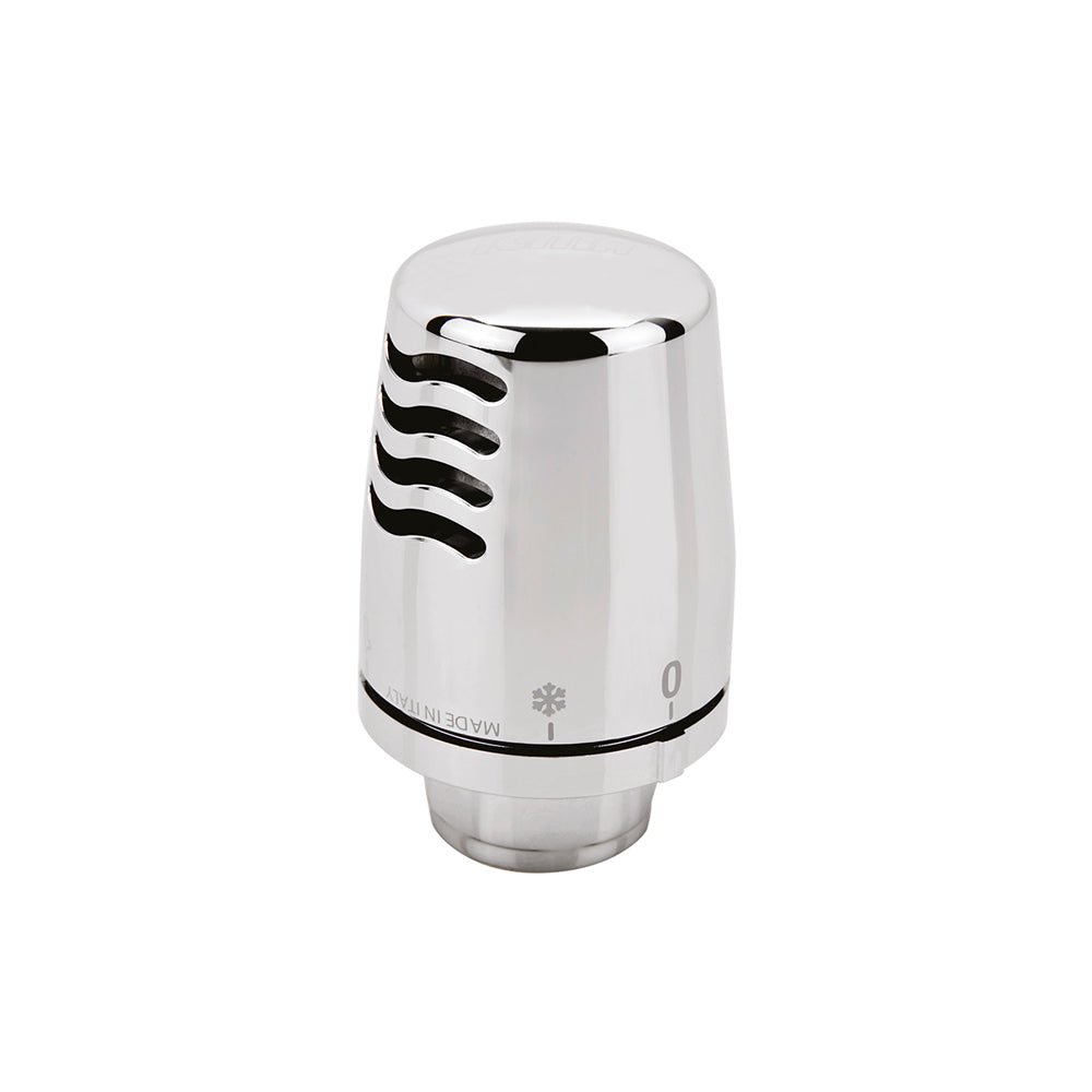 Testa termostatica con sensore liquido cromata ICMA M28x1,5 - HD casa
