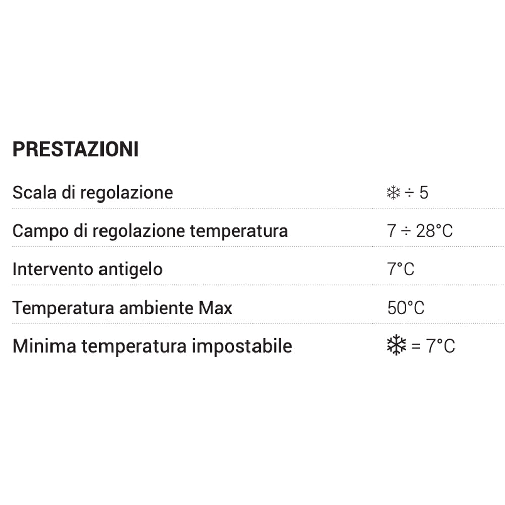 Testa termostatica d'arredo Aria con sensore a liquido bianca - M30x1,5 — SR - HD casa