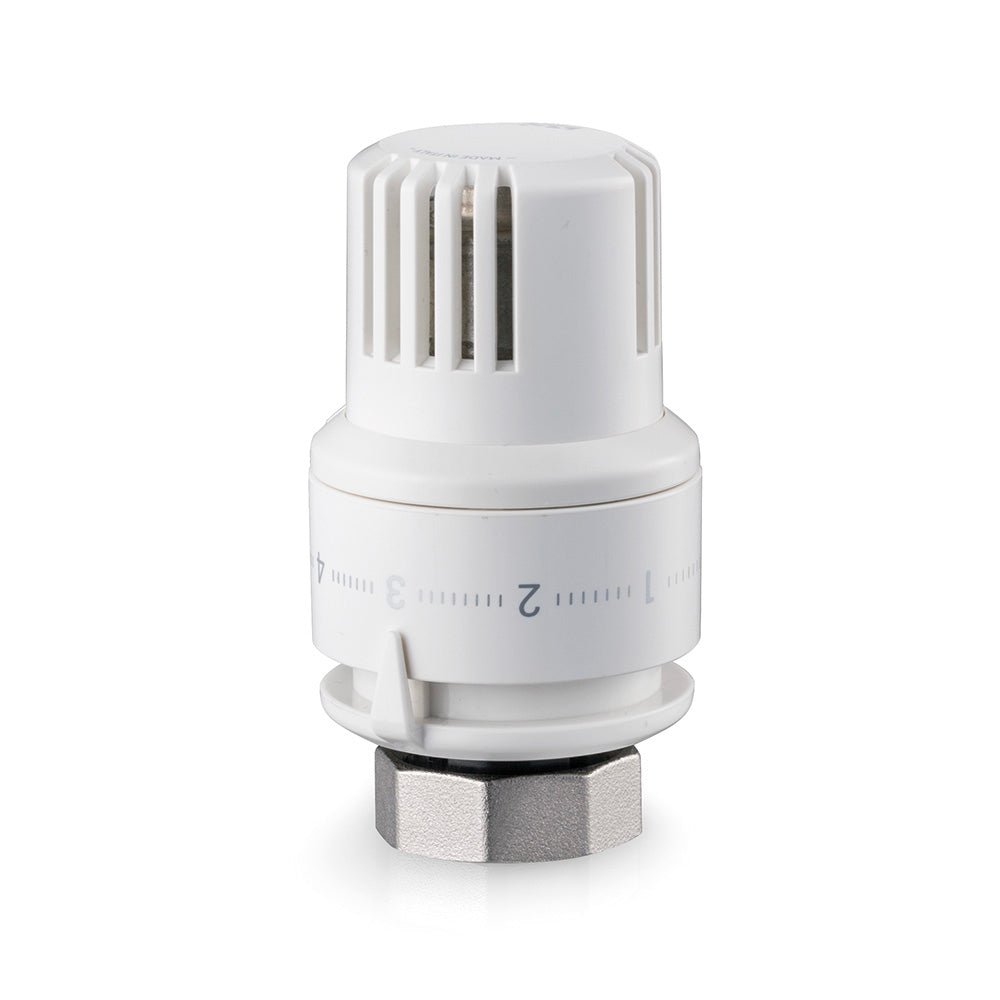 Testa termostatica Teplo con sensore a liquido bianca - M30x1,5 — SR - HD casa